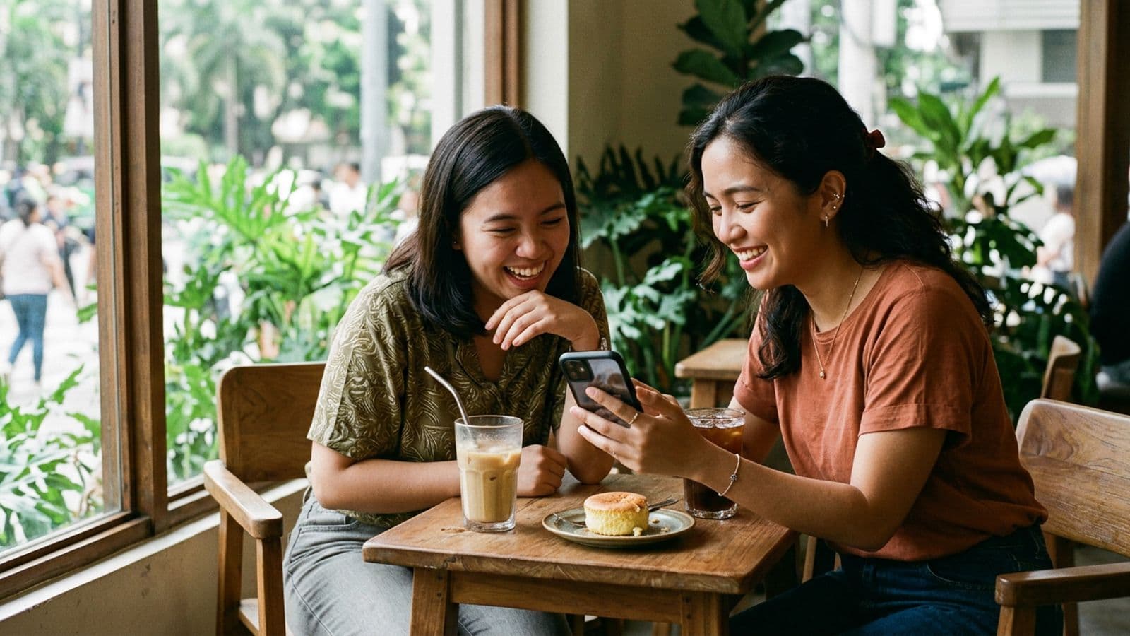 How a Phriend booking works, from the first message to the cash handover